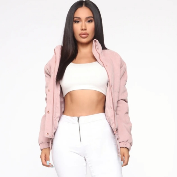 Fashion Nova Cover Your Tracks Puffer Jacket - Picture 2 of 3